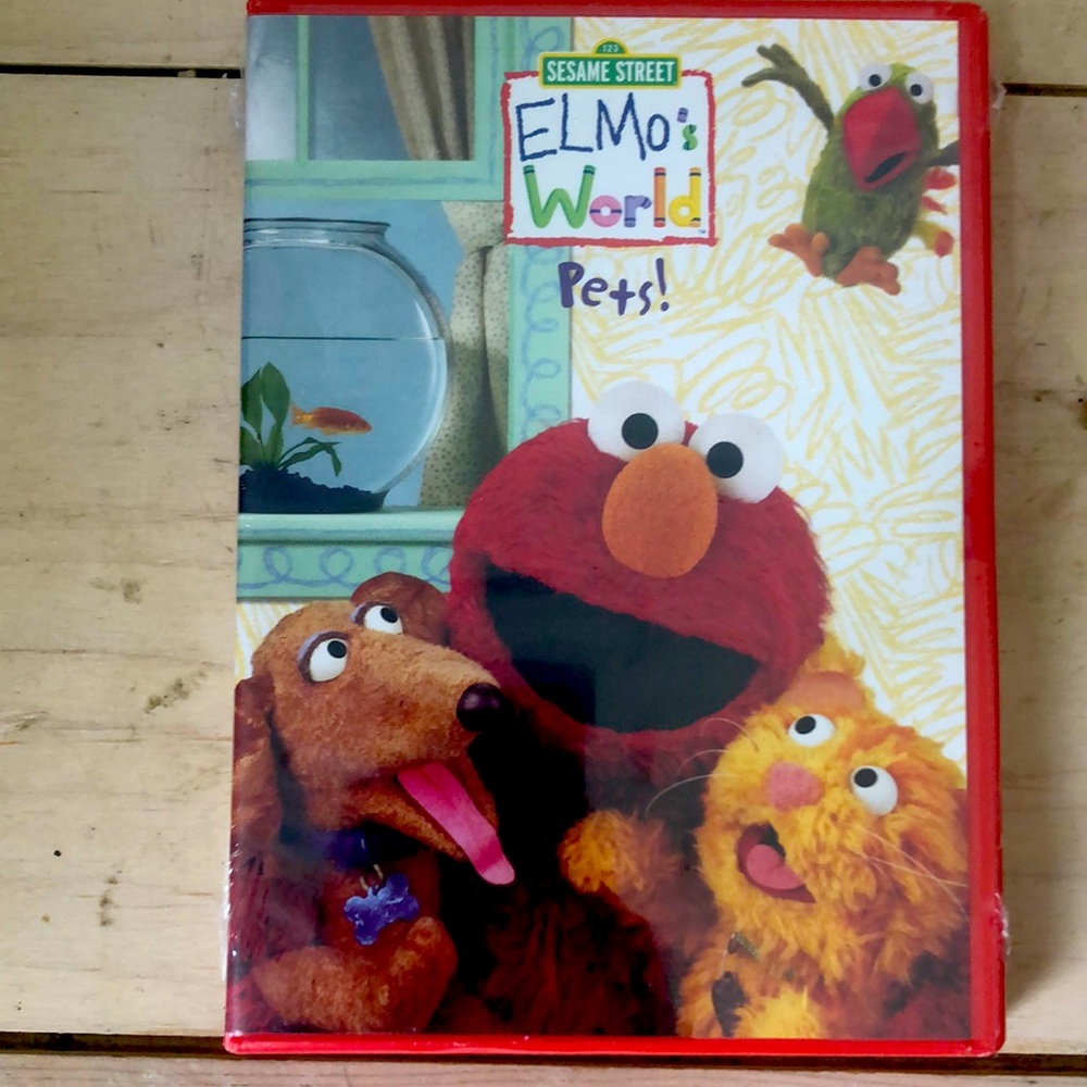 Sesame Street Elmo’s World Pets! DVD